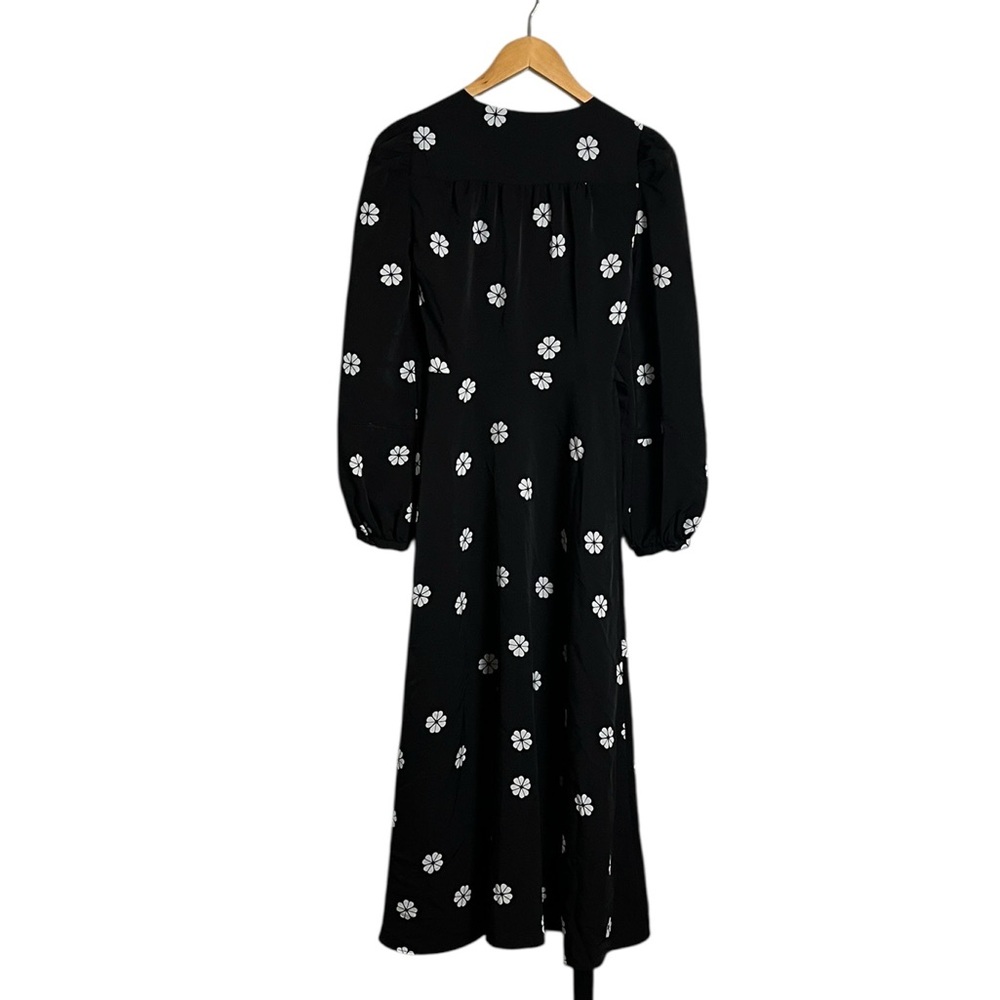 Kate Spade Clover Toss Wrap Dress Size 2 - Picture 4 of 7